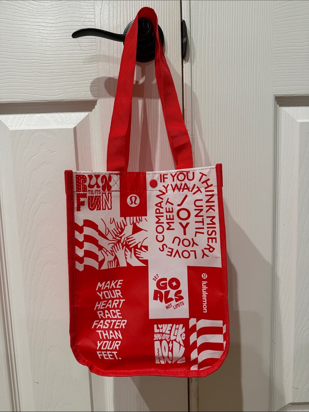 Lululemon Graphic Tote Bag